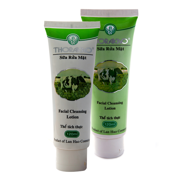 [THQ VIETNAM] Facial Cleansing Lotion Cow milk Essence THORAKAO120gr*24 tubes