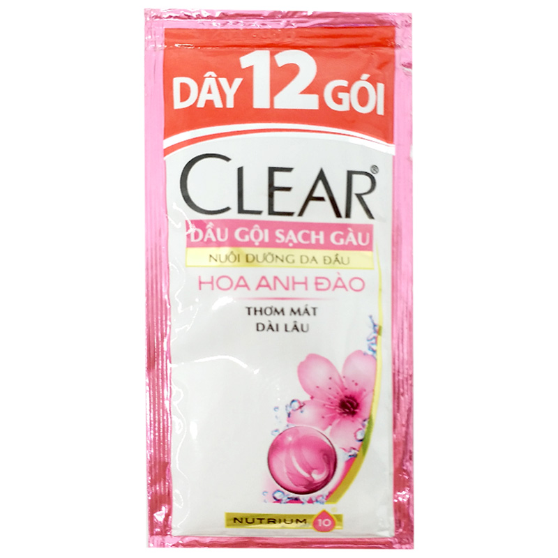 Clear fresh sakura fragrance shampoo 6g * 12 sachets * 720 packs