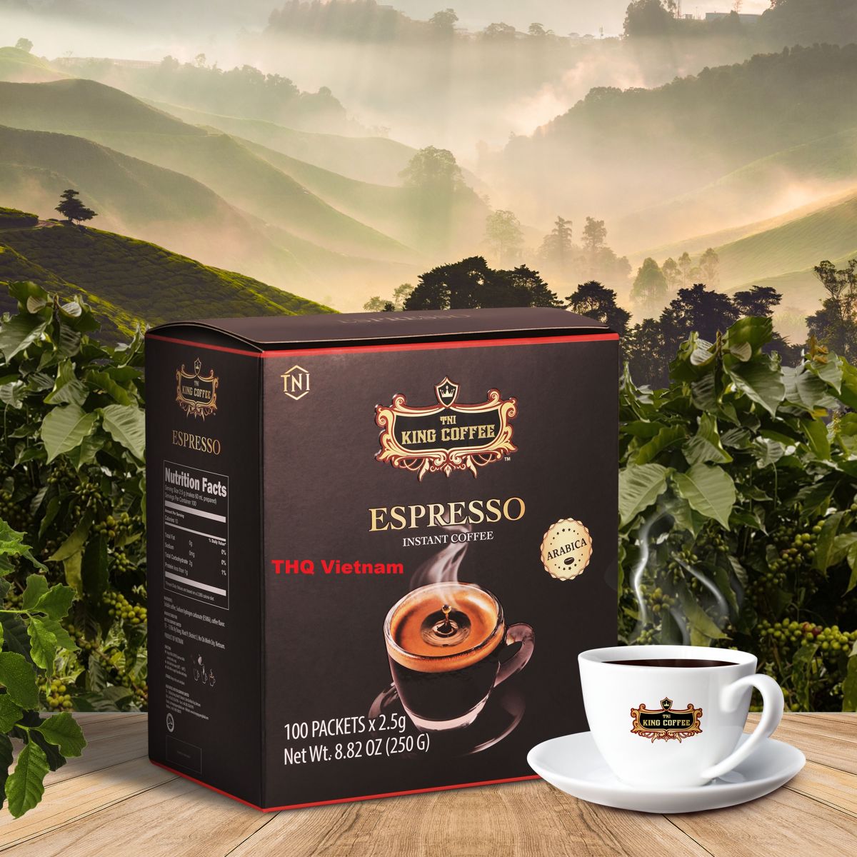 The King Instant Coffee - Espressco coffee 