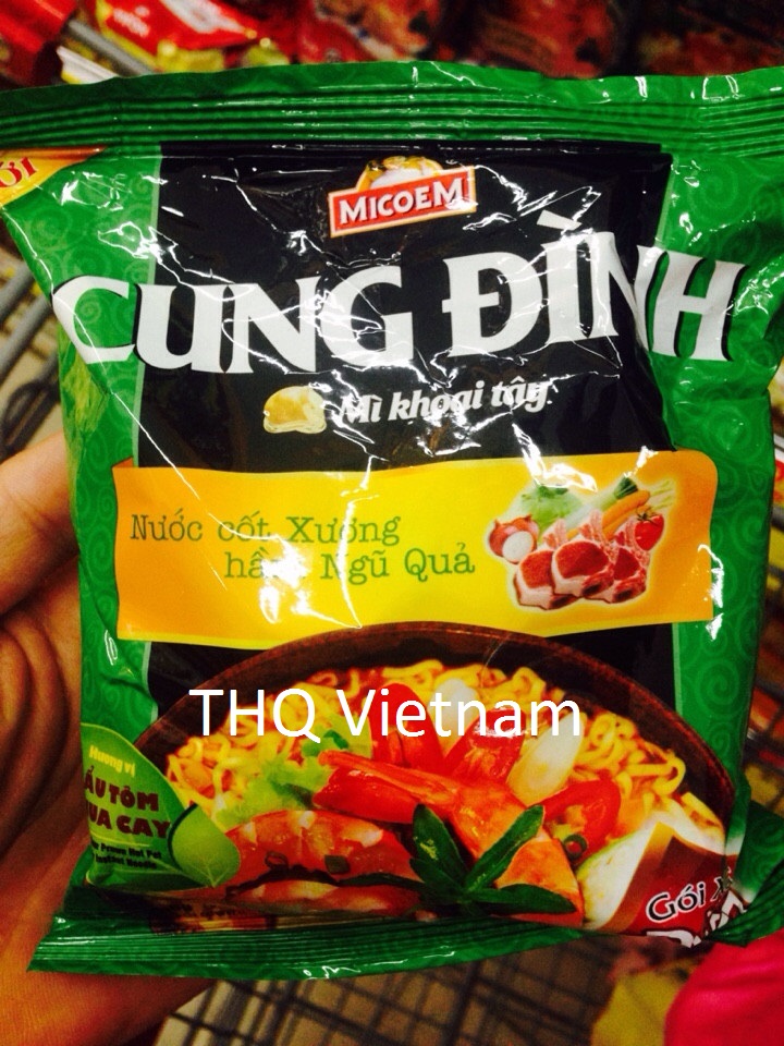  Cung Dinh Instant Noodle(Hot & Sour Shrimp) 30 packs x 80gr 