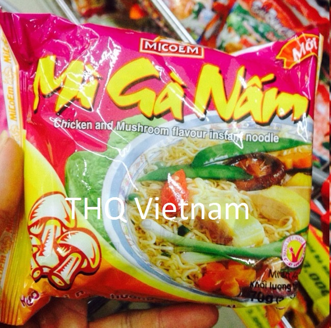 {THQ VIETNAM} Chicken & Mushroom Flavour Instant Noodle 70gr x 30 packs