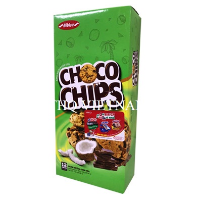 [THQ VIETNAM Cracker Choco Chip Coconut BIBICA 144g*20 boxes