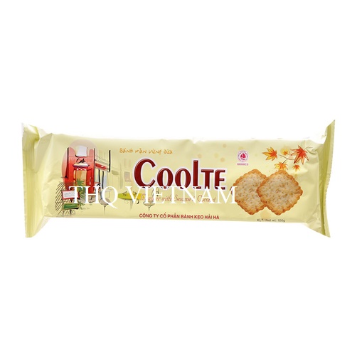 [THQ VIETNAM ] Cracker With Sesame and Coconut COOLTE 100 gr*40packs