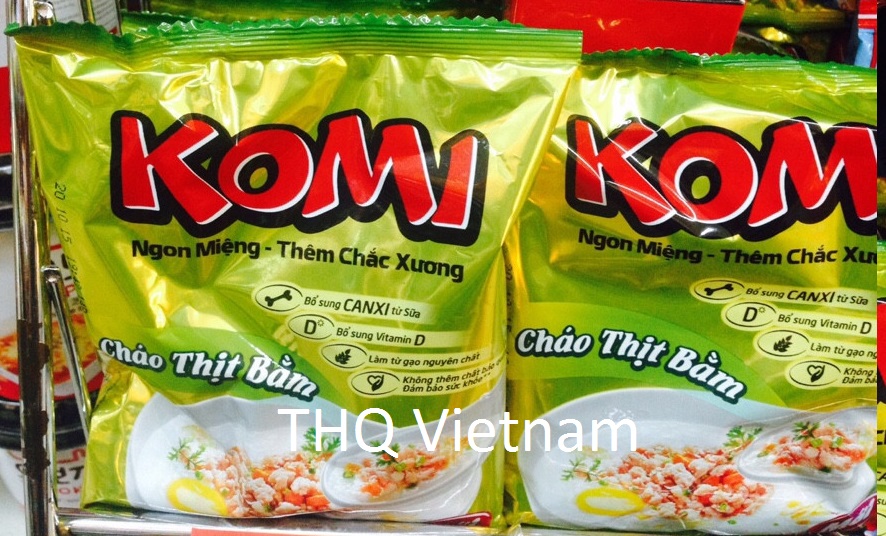 {THQ Vietnam} Komi Instant Porridge(Pork) 50gr x 50packs