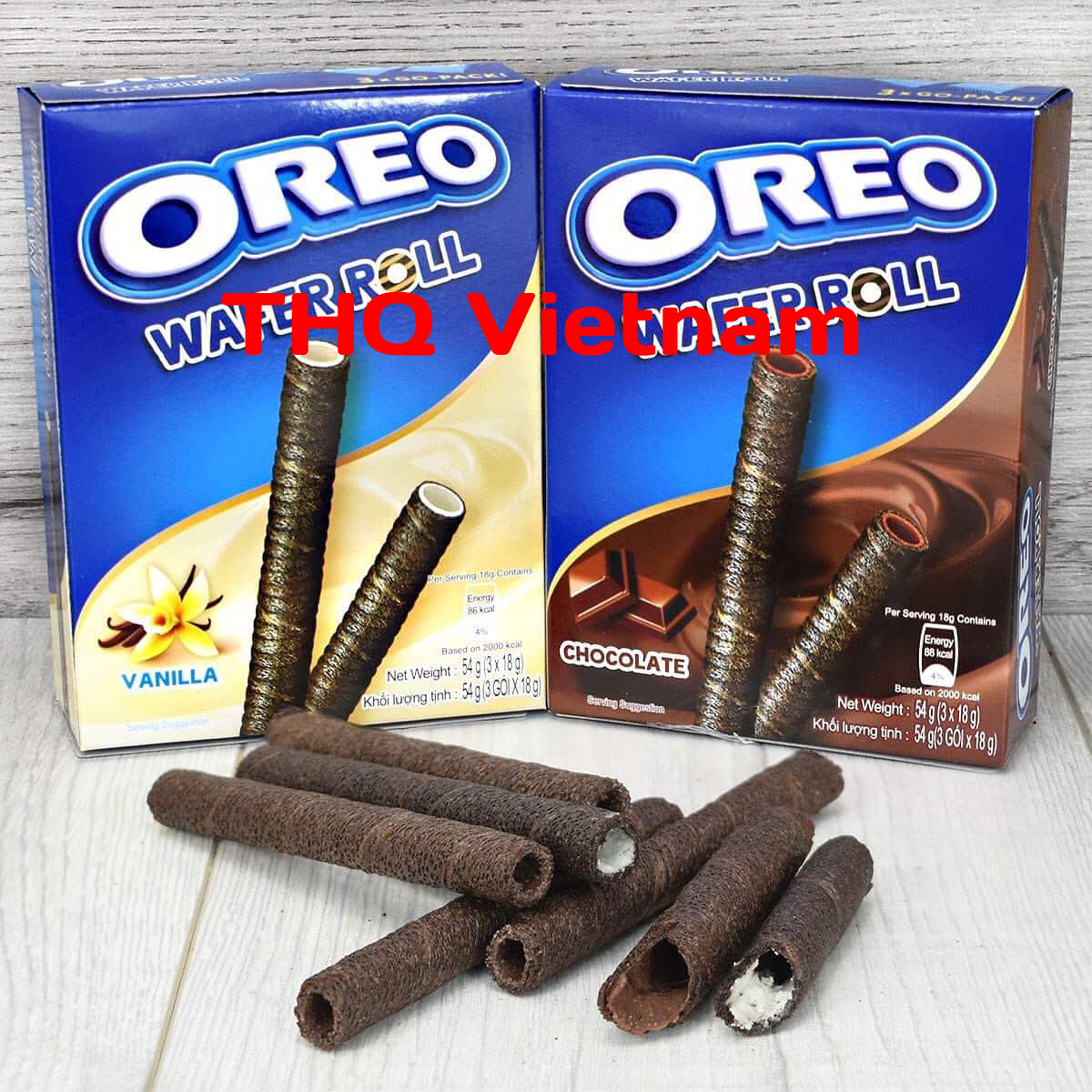 Oreo Wafer Roll 54g 