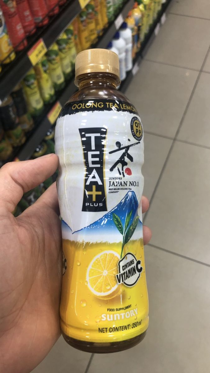 Oolong Tea Plus - Lemon Taste 350ml 