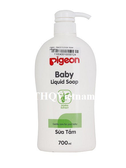 [THQ VIETNAM ] PIGEON BABY LIQUID SOAP 700ML X 24 BOTTLES
