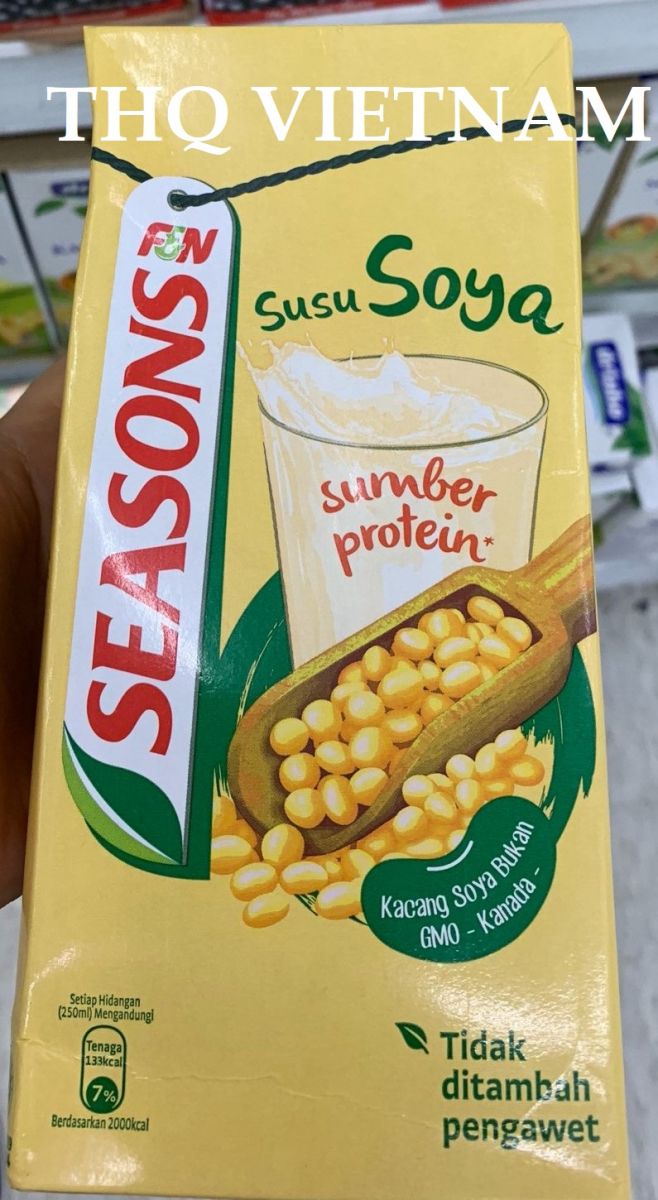Susu Soya 250ml - Sumber protein - Seasons F&N