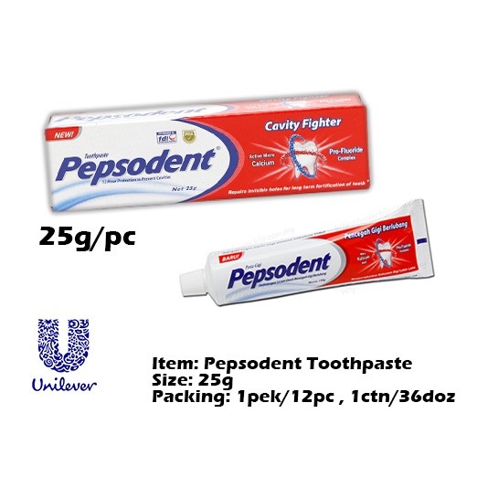 Pepsodent Toothpaste 25gr