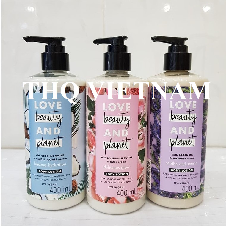 Love Beauty & Planet body lotion 400ml