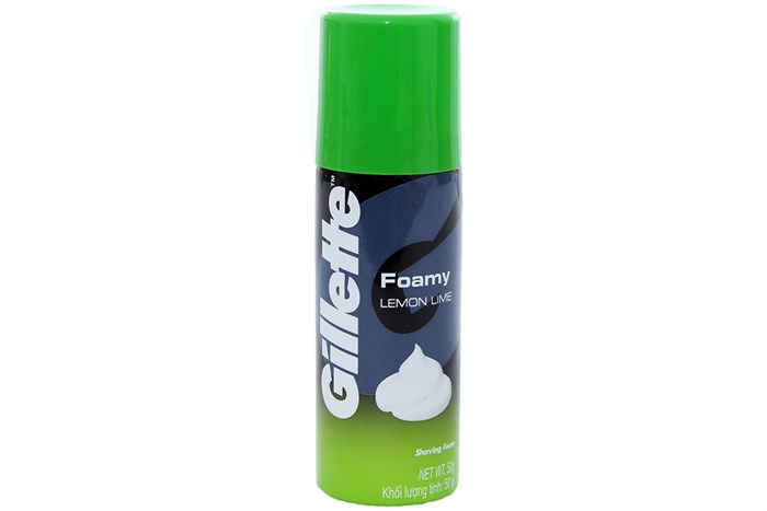 Gillette Foamy Lemon Lime Shaving Foam 50g