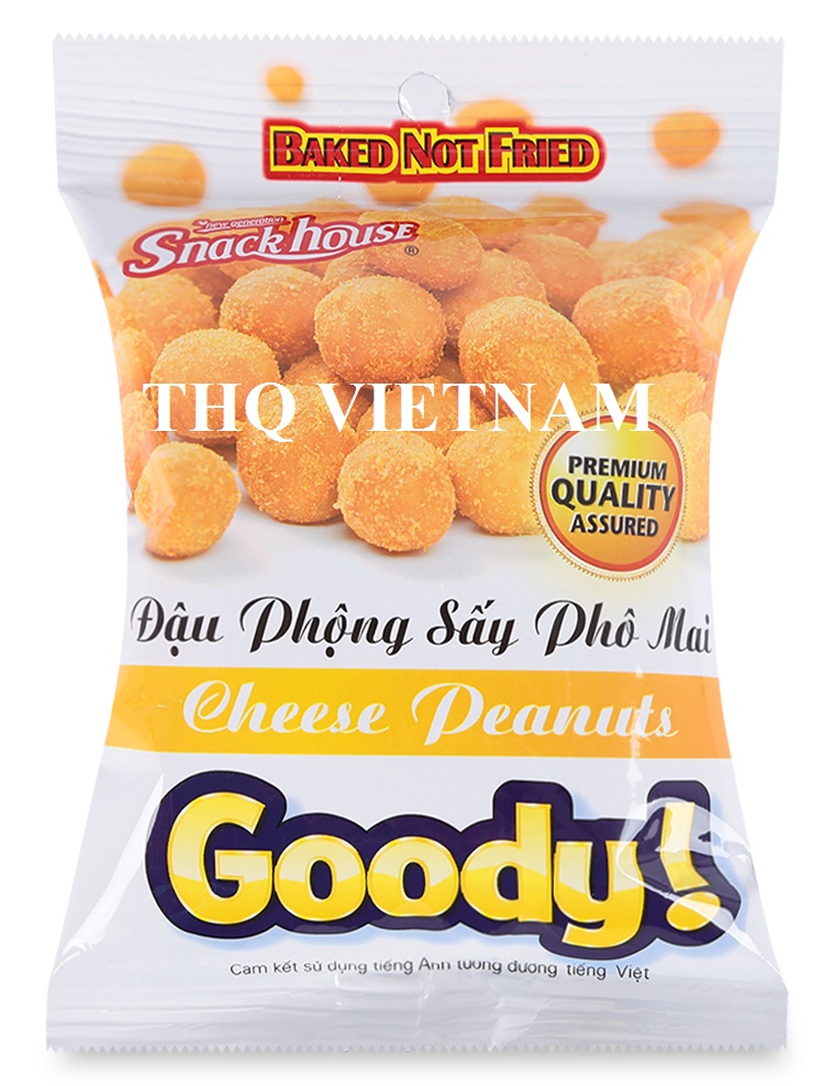 [THQ VIETNAM ] CHEESE PEANUTS 60gr*100 packs