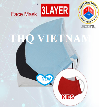 ANTI-BACTERIAL FACE MASK: CE & ISO certificate