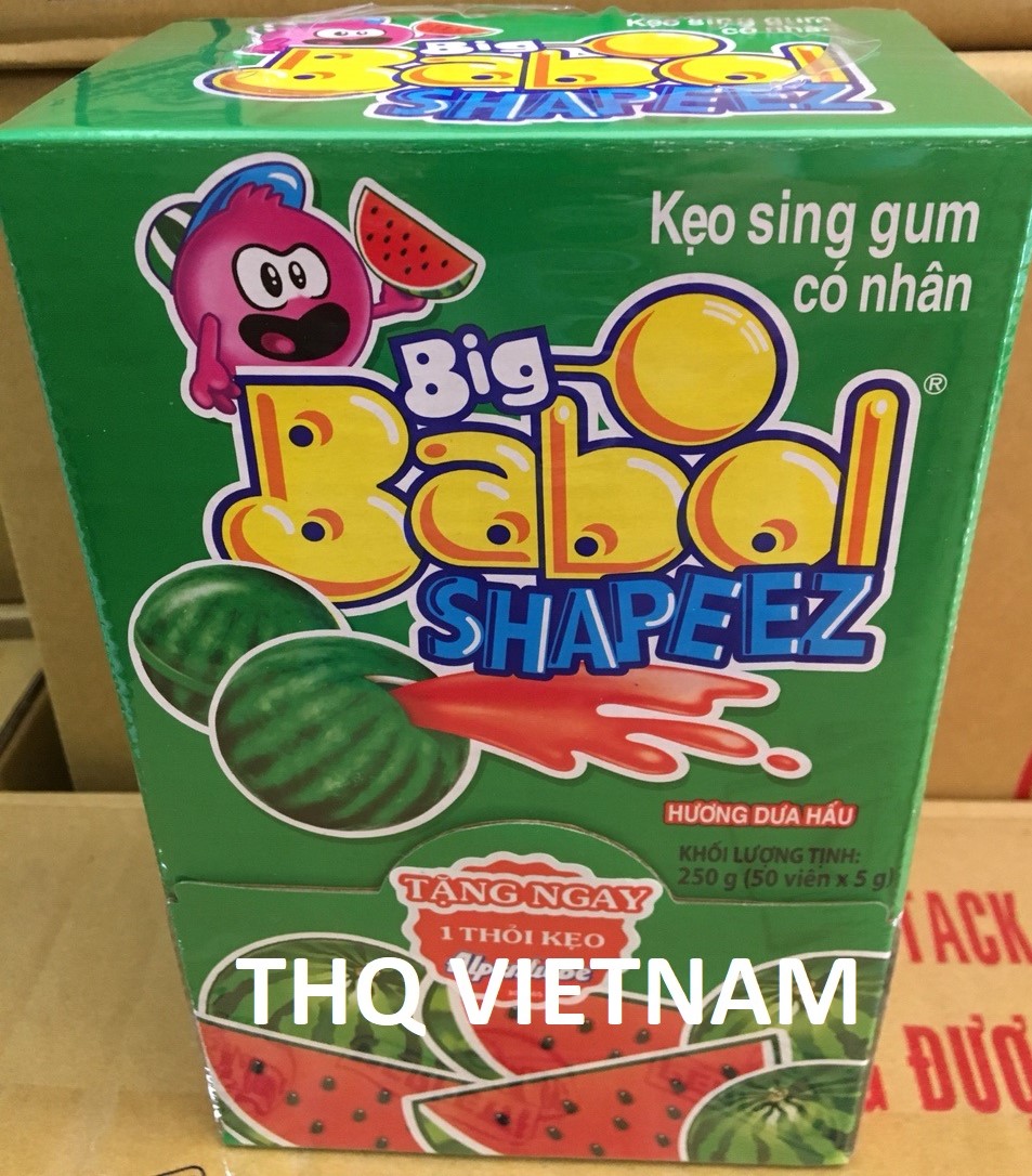 Big Babol watermelon filling chewing gum 250g * 20 boxes 