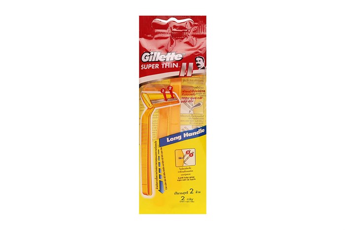 Gillete Super Thin Yellow Razor 288 pcs