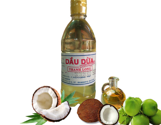 [THQ Vietnam] VIRGIN COCONUT OIL Thanh Long 500ml*50bottles