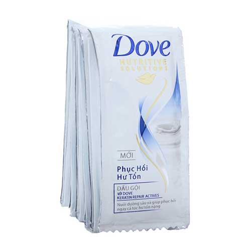 Dove Damage Therapy Intensive Repair Shampoo 6g * 12 sachets * 60 packs