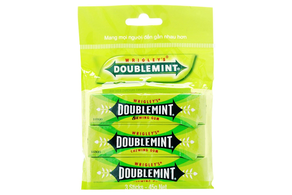 SINGUM DOUBLEMINT Chewing Gum 5 sticks