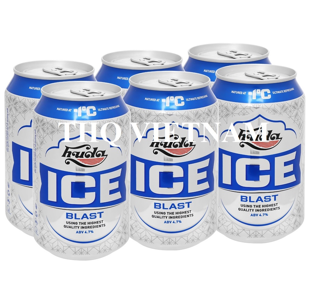 HUDA ICE BLAST BEER 330ml x 24 CANS