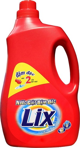 LIX CONCENTRATED WASHING LIQUID LAUNDRY DETERGENT BOTTLE 4KG