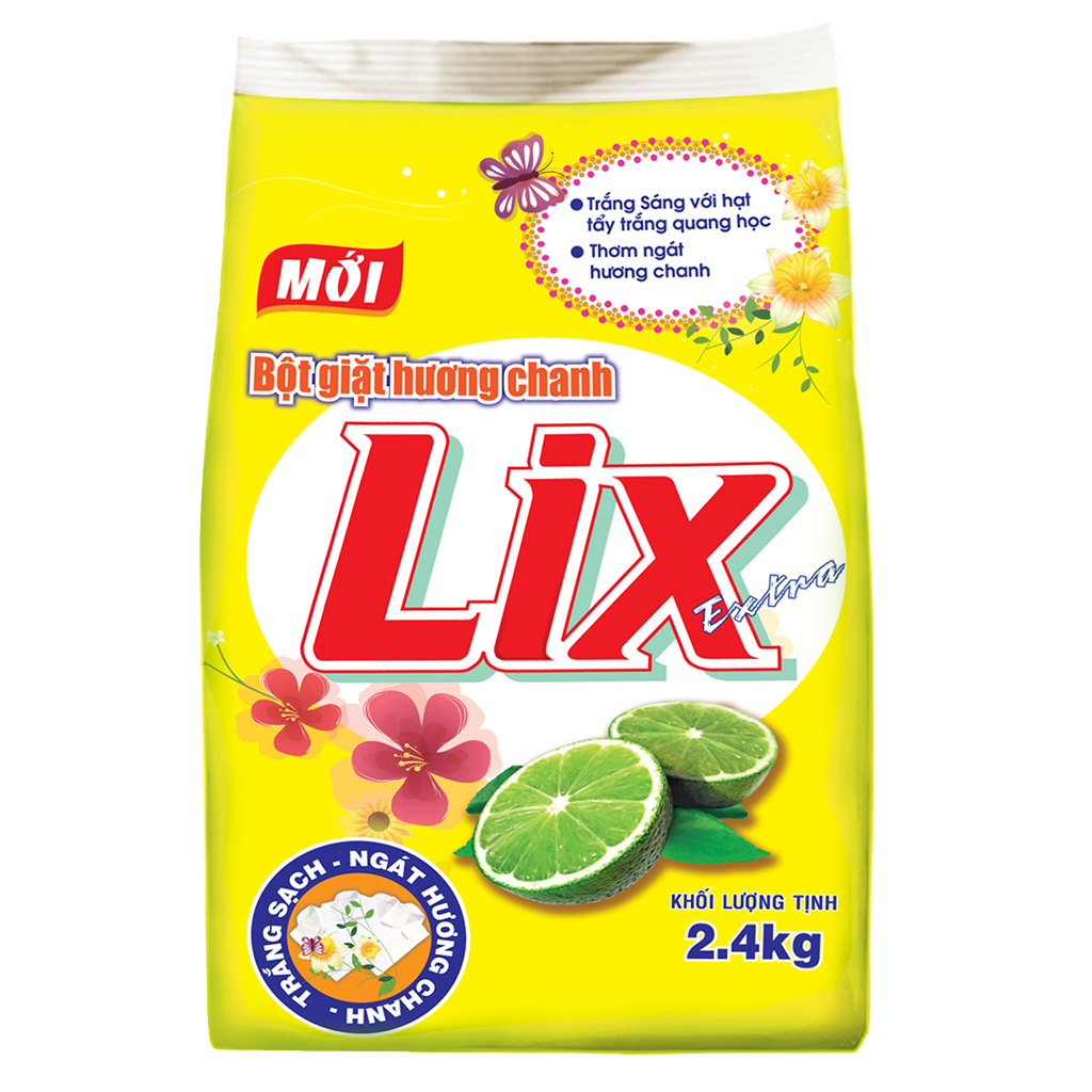 LIX LEMON WASHING POWDER LAUNDRY DETERGENT 6KG