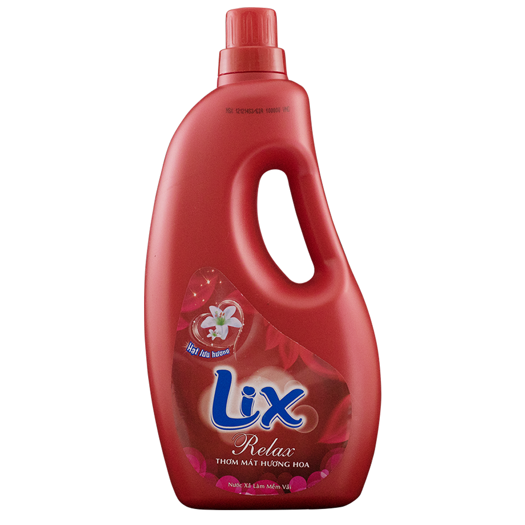 LIX RELAX FABRIC SOFTENER BOTTLE 1.8L