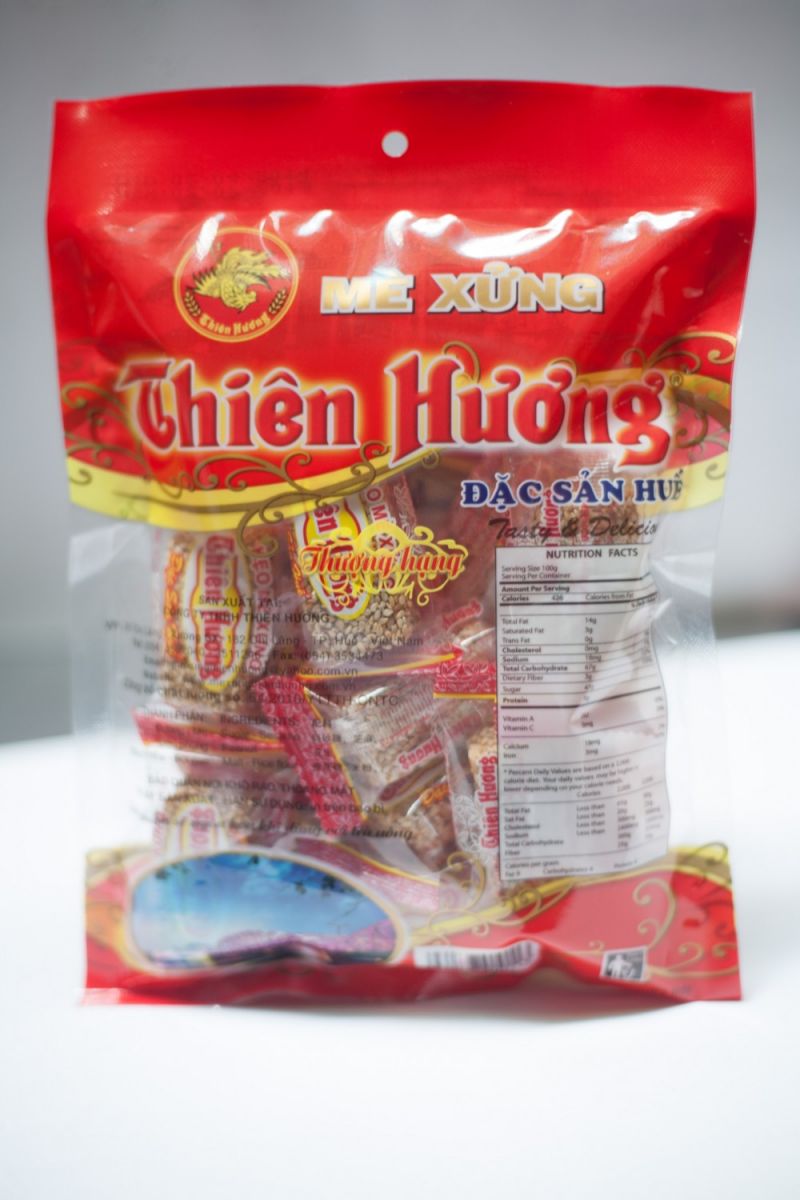 Thien Huong sesame sprinkled Candy 220g