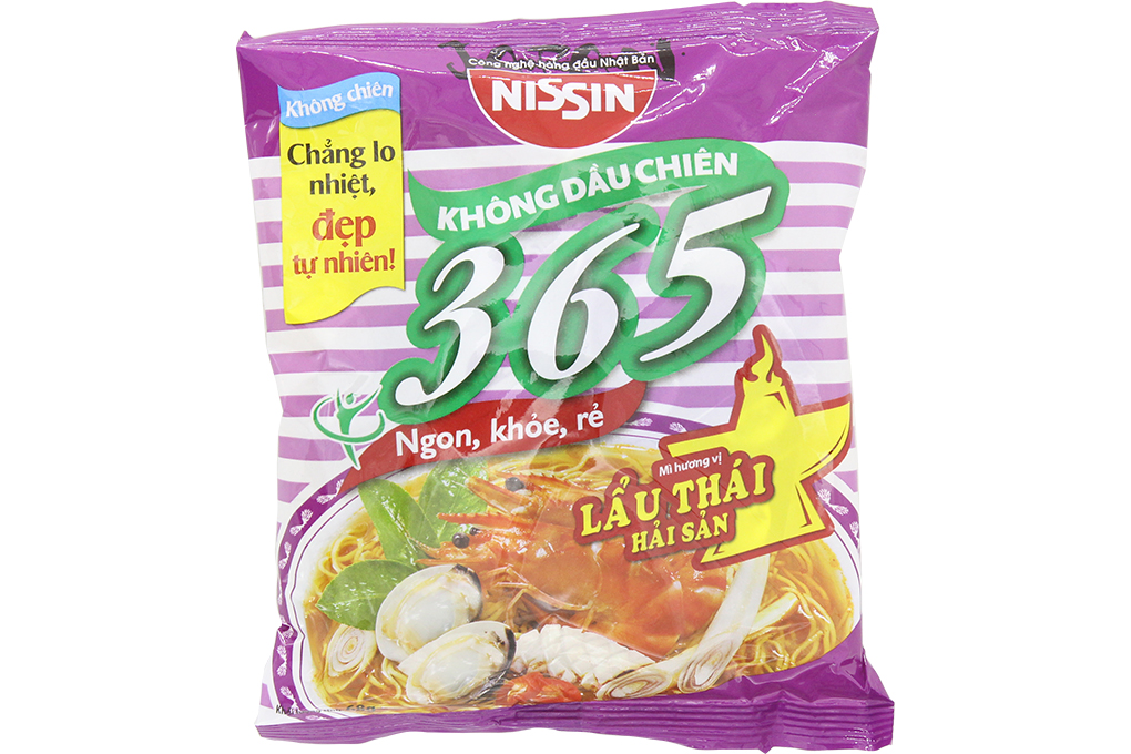 [THQ VIETNAM] NISSIN NOODLE - 365 THAI SEAFOOD HOT POT