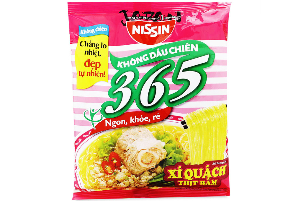 NISSIN NOODLE - 365 STEWED PORK BONE WITH MINCE PORK