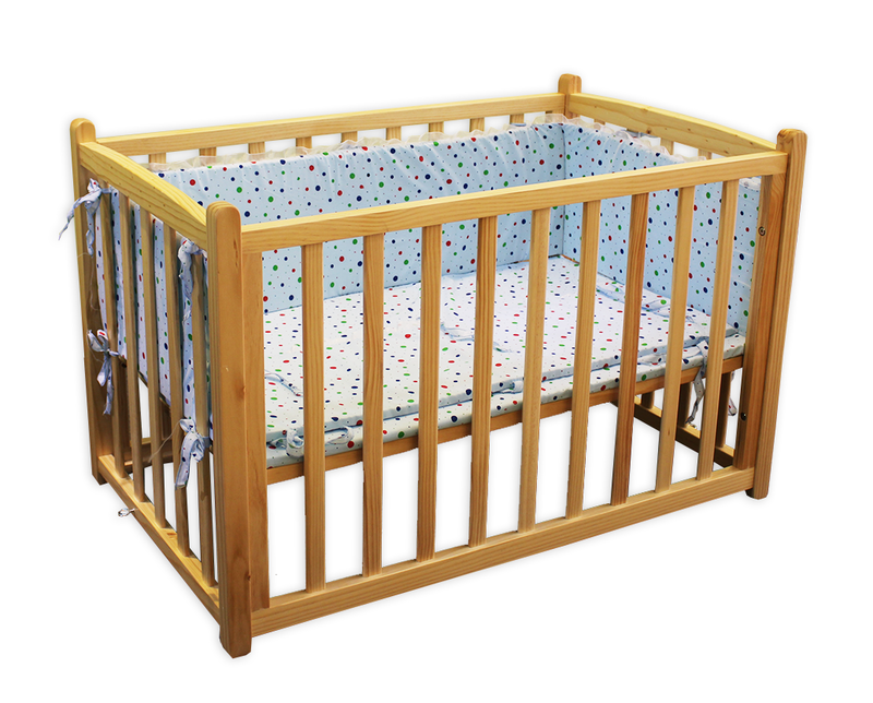 100% Natural Wooden Automatic Baby Cradles