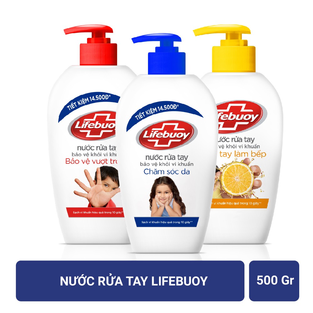 Lifebuoy hand wash 500gr With All Fragrances 