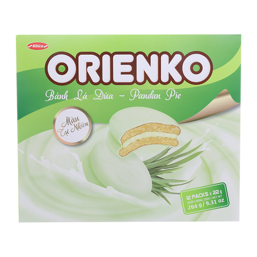 [THQ VIETNAM ] Pandan Pie ORIENKO 264Gr*10 boxes