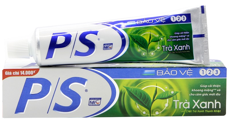 P/S toothpaste Green tea 200gr*36 tubes