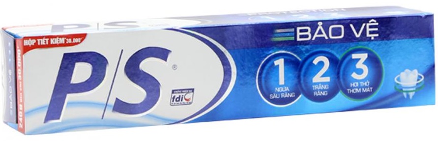P/S toothpaste 123 Protection 200gr*36tubes