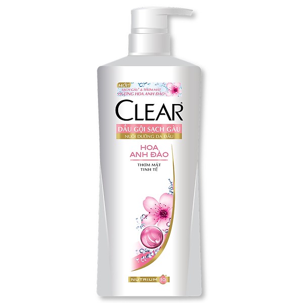 Clear fresh sakura fragrance shampoo  650g x 8 btls