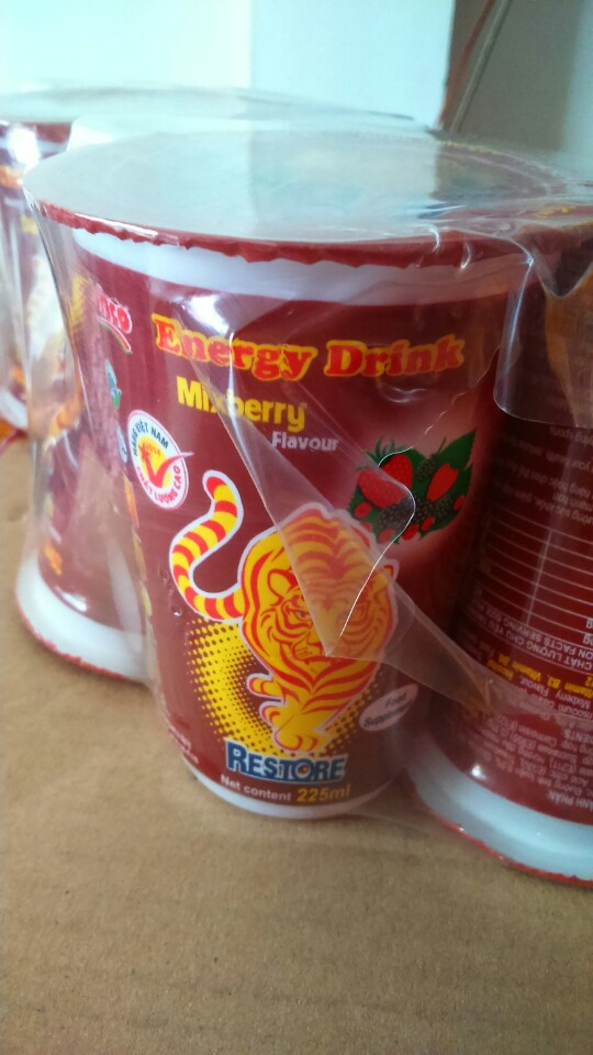 [THQ VIETNAM] RESTORE ENERGY DRINK 225ML*48 CUPS