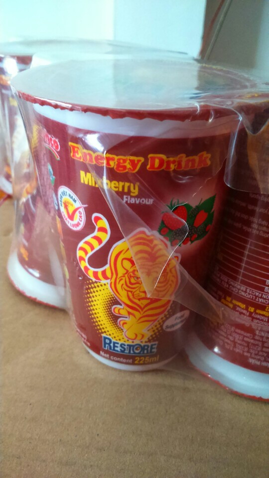 [THQ VIETNAM] RESTORE ENERGY DRINK 225ML*48 CUPS