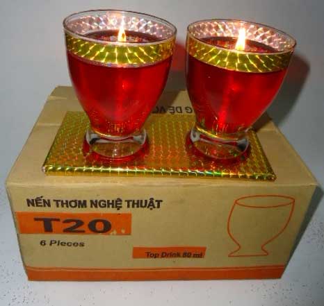 [THQ VIETNAM] HIGH QUALITY CANDLE IN GLASS JARS