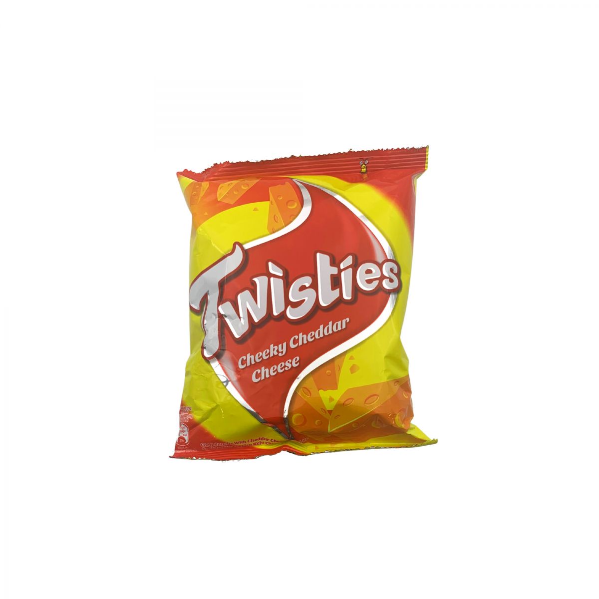 TWISTIES CHEEKY CHEDDAR CHEESE SNACK