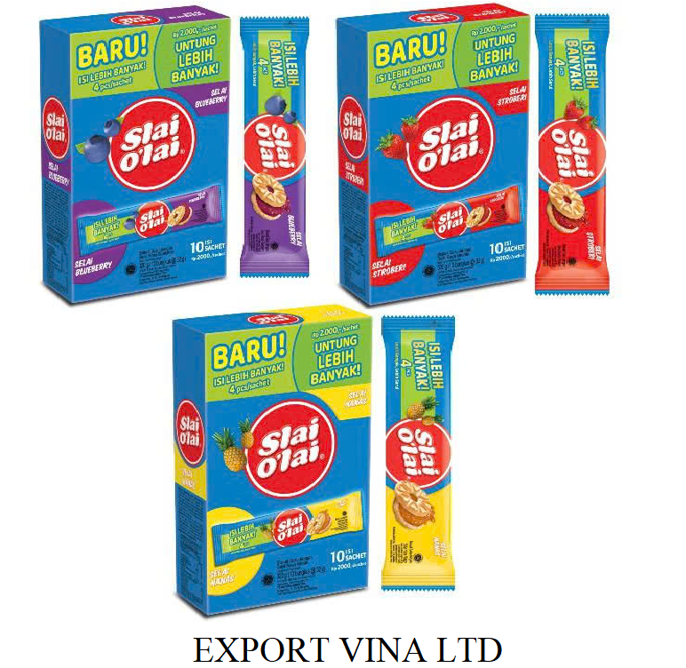 Slai Olai Fruit Cracker Sachet In Box 32g