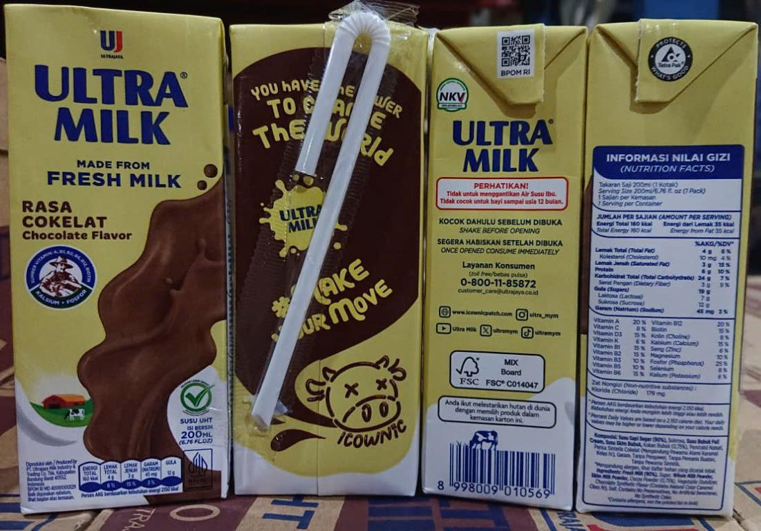 ULTRA MILK Chocolate 200ml x 24 