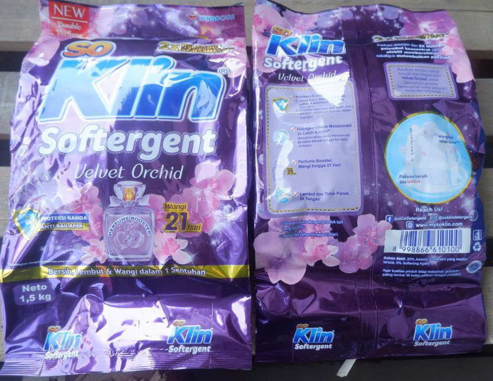 SOKLIN WASHING POWDER DETERGENT ( PURPLE)