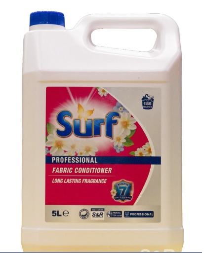 Surf Professional Pink Fabric Conditioner 5L x 2