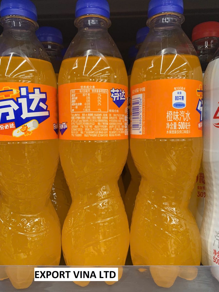 CHINA FANTA ORANGE BOTTLE