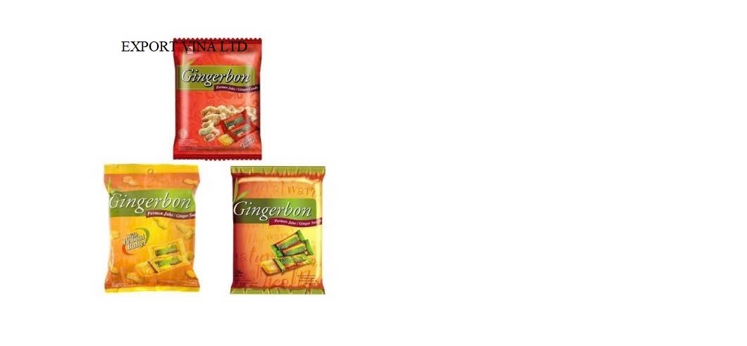 Gingerbon ginger chewing candy
