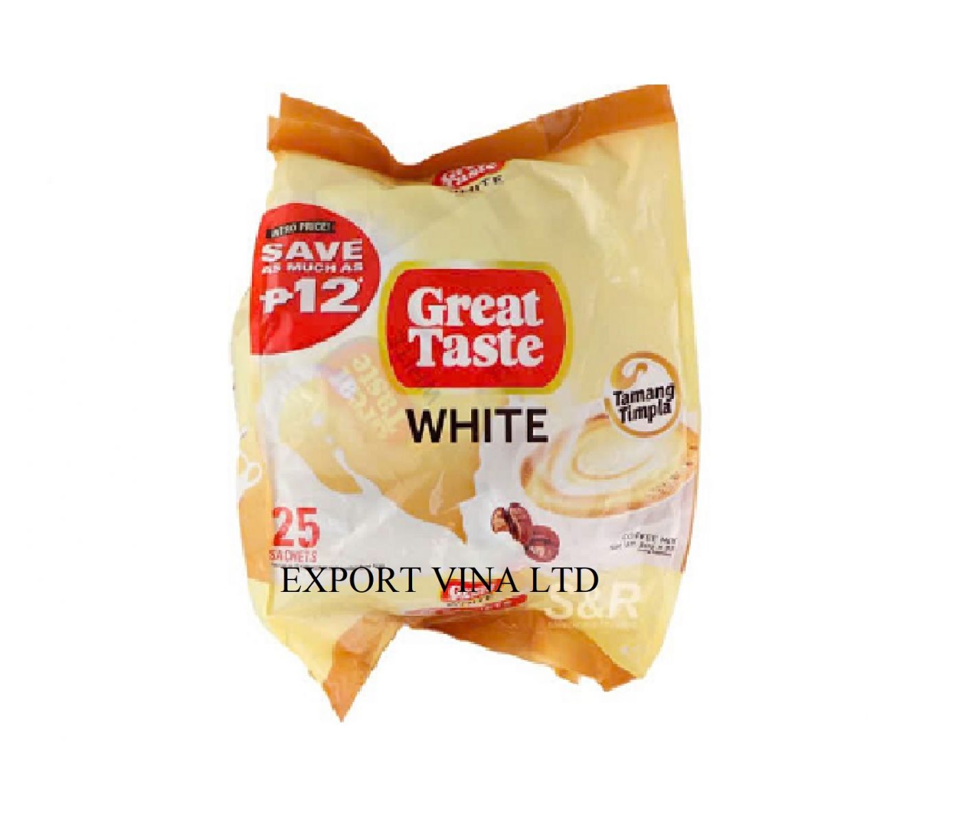GREAT TASTE WHITE COFFEE MIX IN POLYBAG 