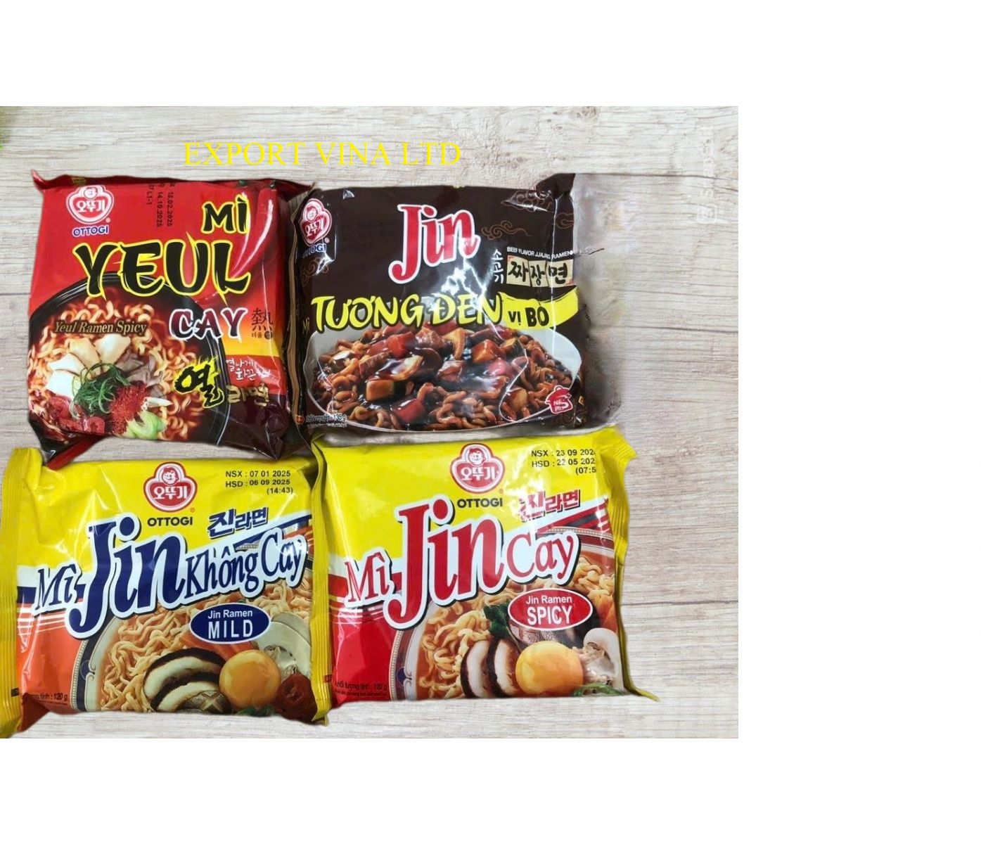  Ottogi Jin Ramen Mild 120g x 20