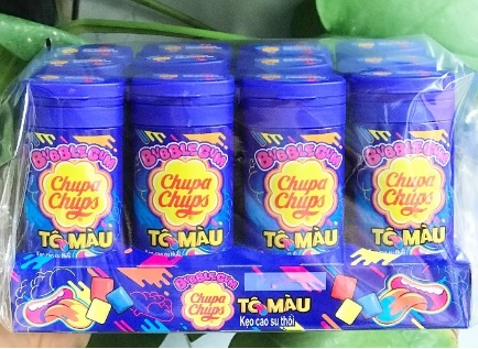 Chupa chups Chewing Gum 27gr x 12 box