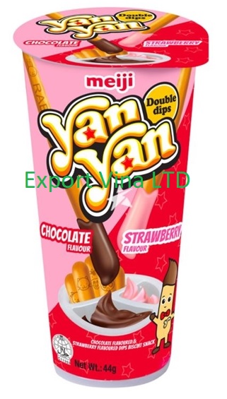 Meji Yan Yan Double Cream 8 blister x 10 cup x 44gr