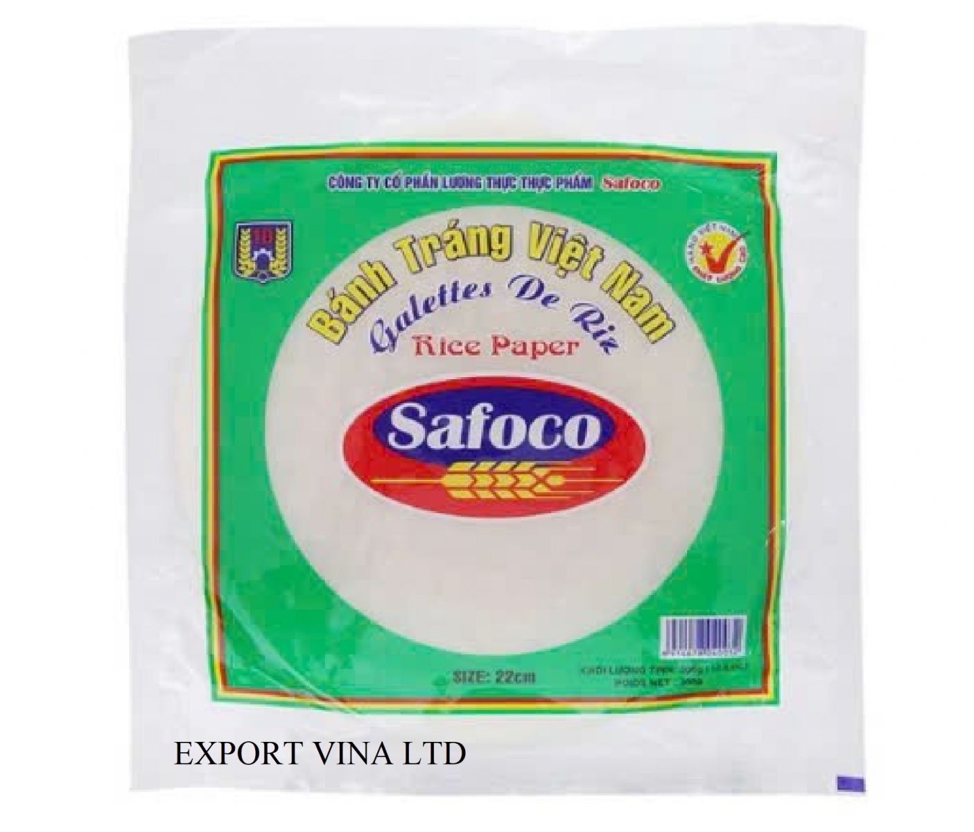 Safoco Round Rice Paper 300g